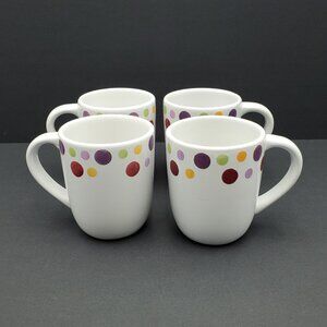 Pampered Chef Dots Mugs The Pampered Chef Simple Additions Polka Dot Mugs